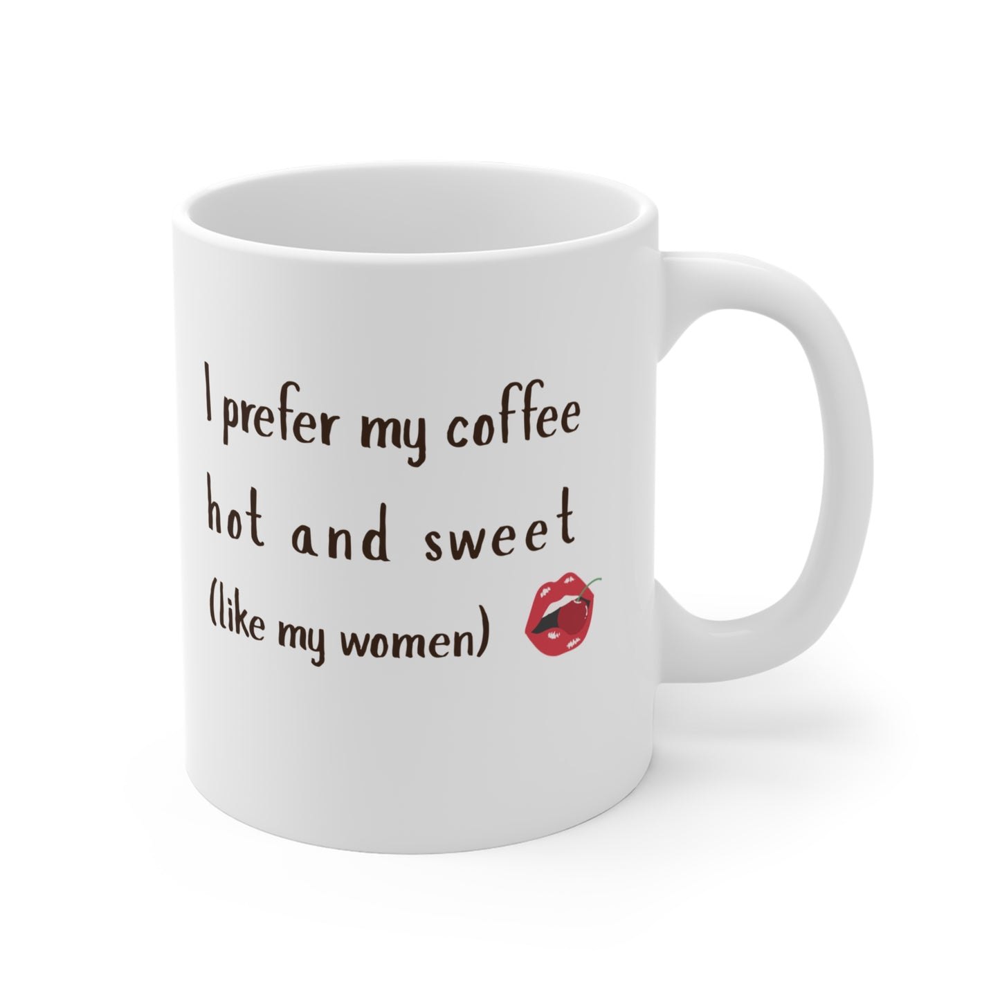 Unique Coffee Mug: Hot and Sweet