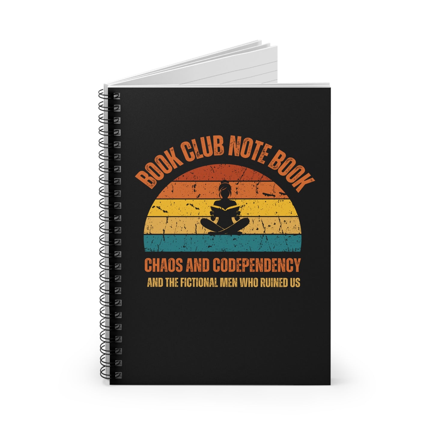 Book Club Spiral Notebook - Chaos and Codependency