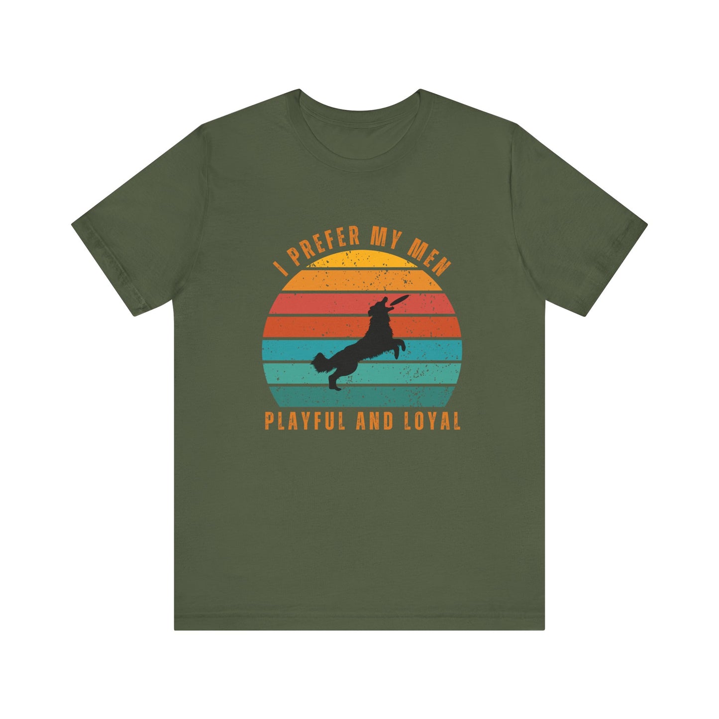 Playful and Loyal Graphic T-Shirt.