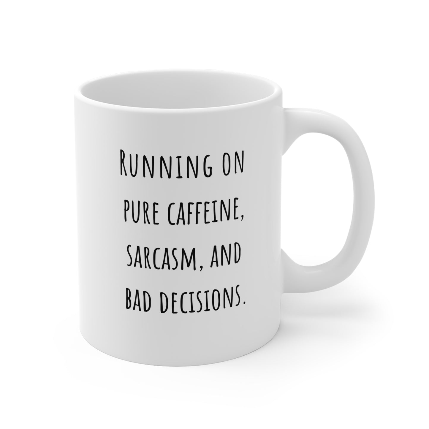 Unhinged Coffee Mug - 11oz White Ceramic