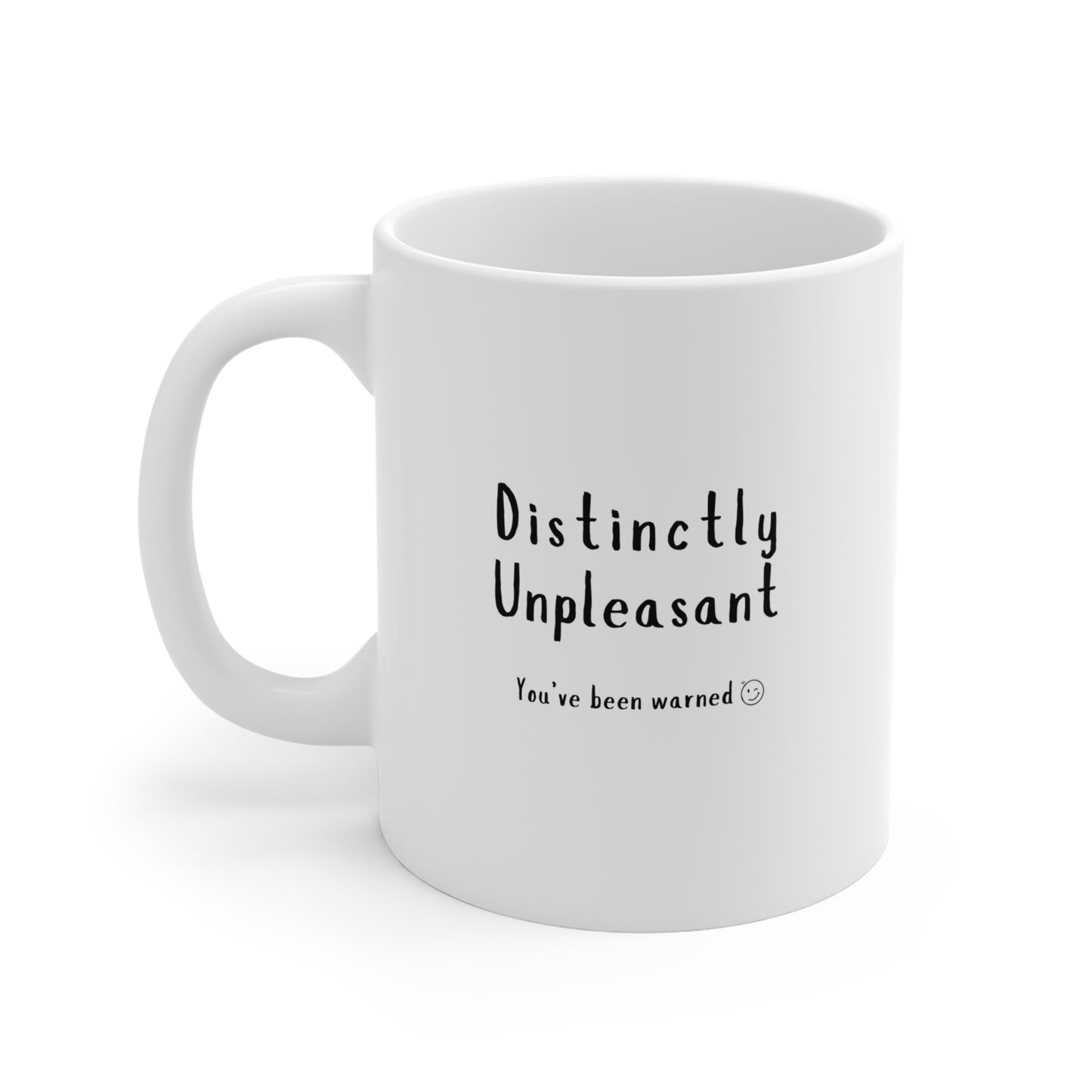 Unique Coffee Mug: Distinctly Unpleasant