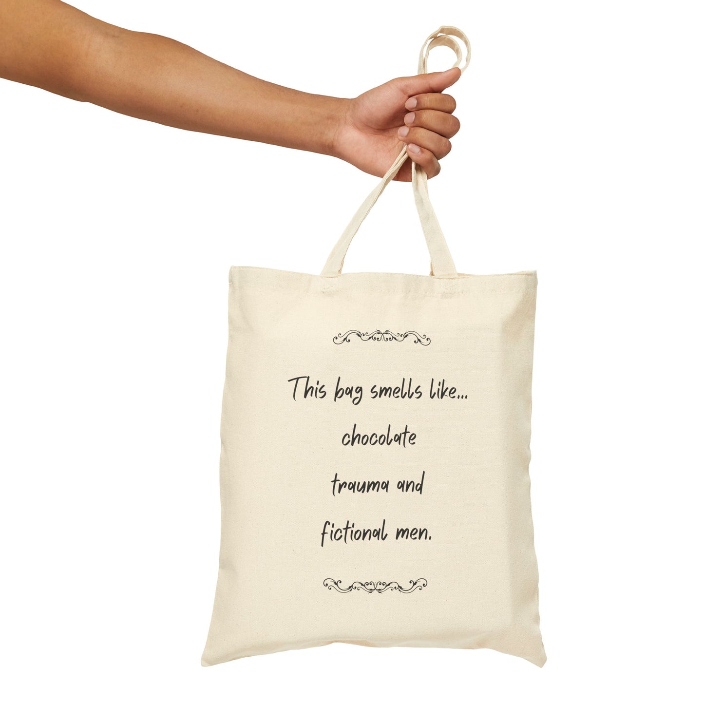 Book Lover. Canvas Tote Bag.