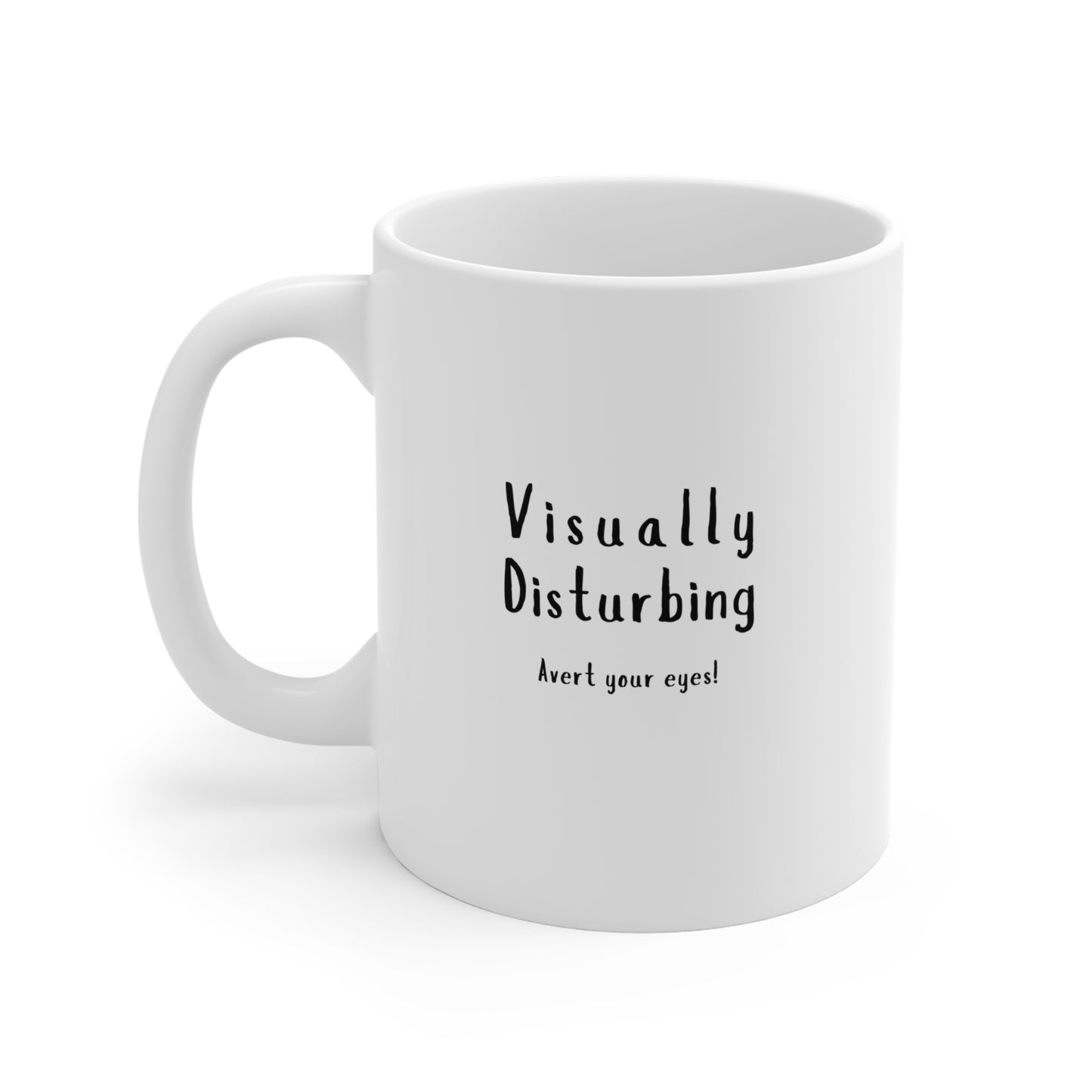 Unique Coffee Mug: Visually Disturbing