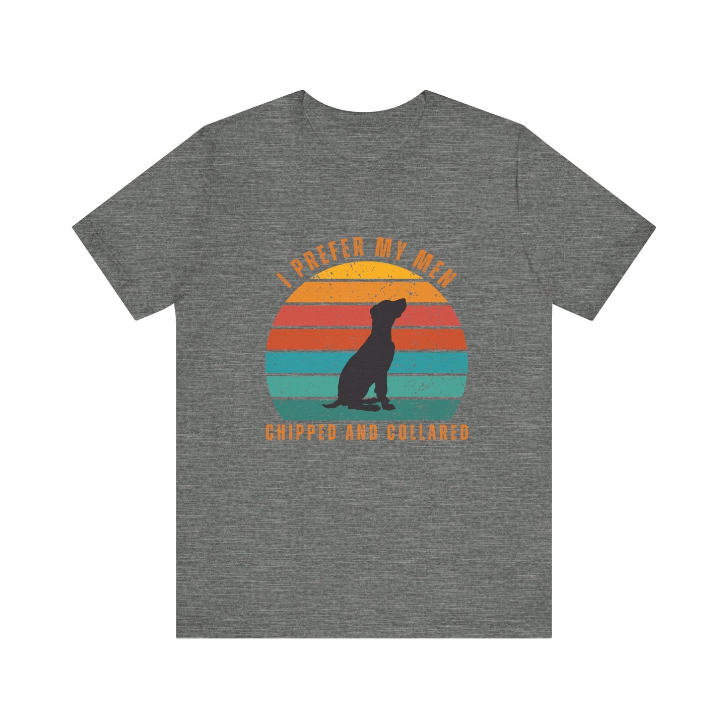 Chipped and Collared – Funny Graphic T-Shirt.