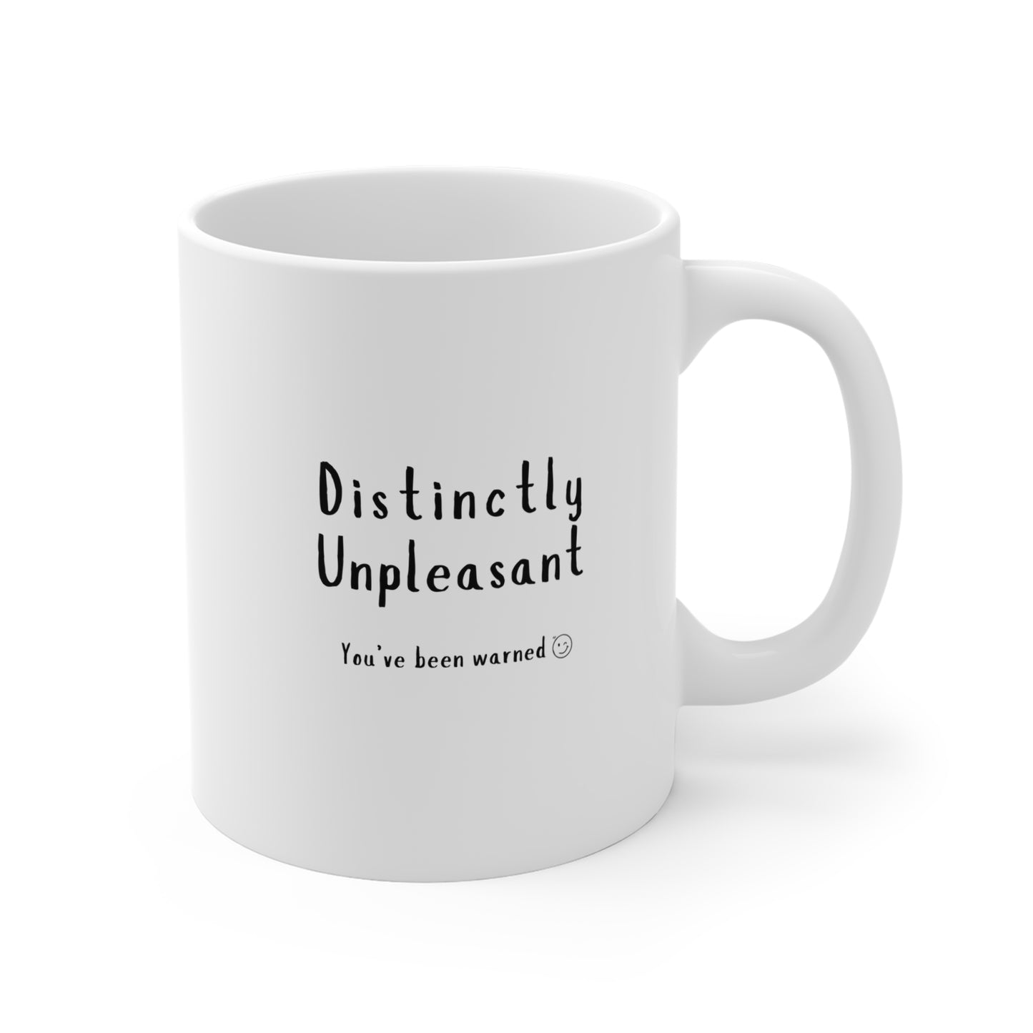 Unique Coffee Mug: Distinctly Unpleasant