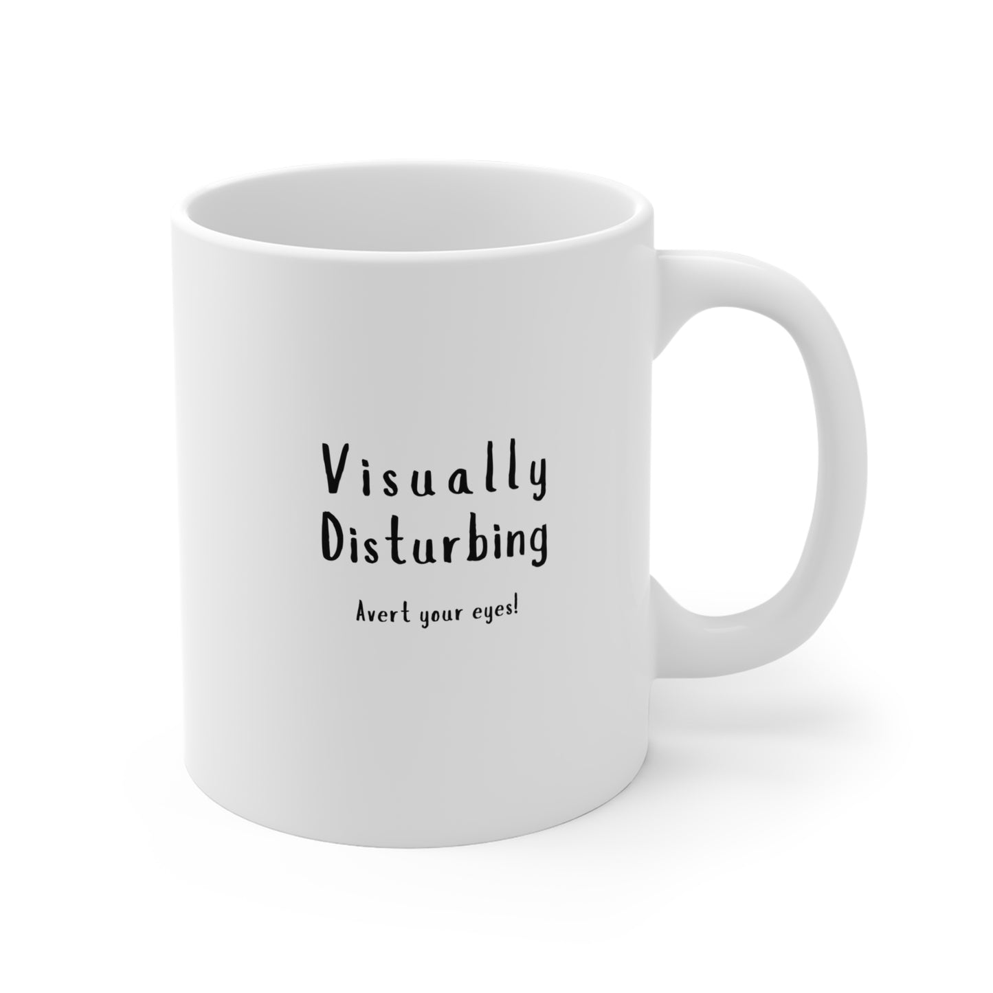 Unique Coffee Mug: Visually Disturbing