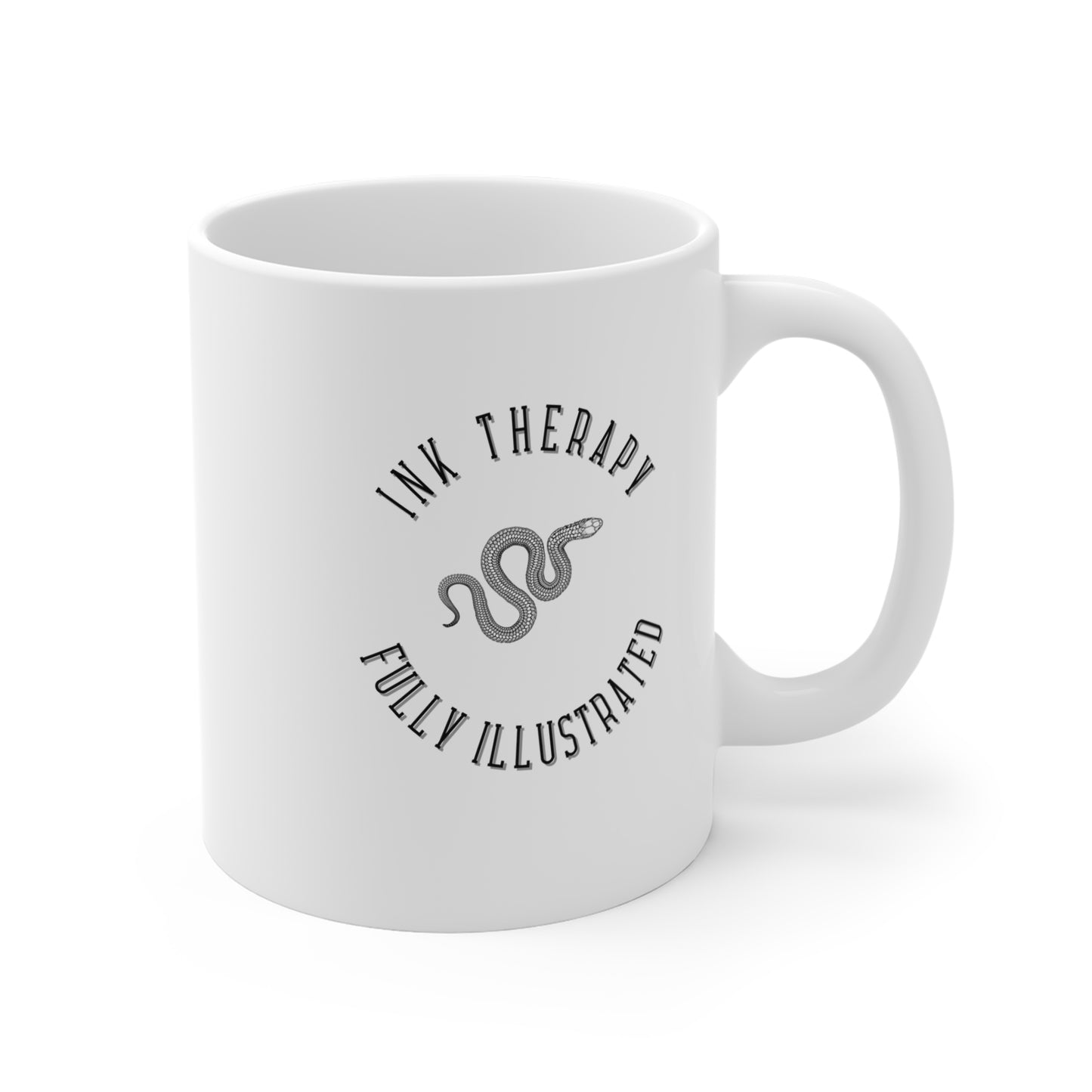 Unique Coffee Mug: Fully Illustrated