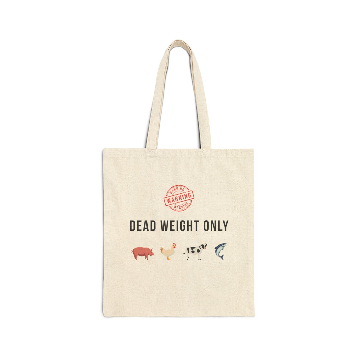 Tote Like You Mean It. Canvas Tote Bag.