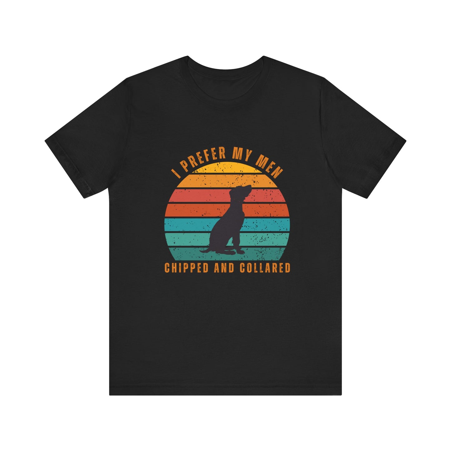 Chipped and Collared – Funny Graphic T-Shirt.